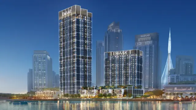 Creek Edge by Emaar at Dubai Creek Harbour building view