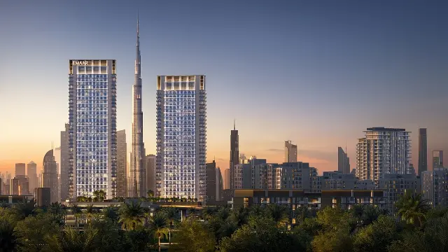 Emaar Creek Haven at Dubai Creek Harbour building view