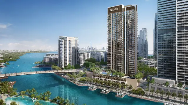 Emaar Creek Palace at Dubai Creek Harbour building view
